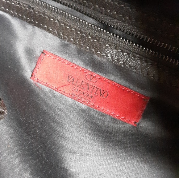 💥RARE‼️💯VALENTINO SEQUIN GLAM CHAIN TOTE - Picture 11 of 16